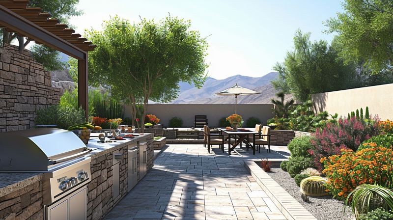 Outdoor Kitchen Installation in Conroe, TX