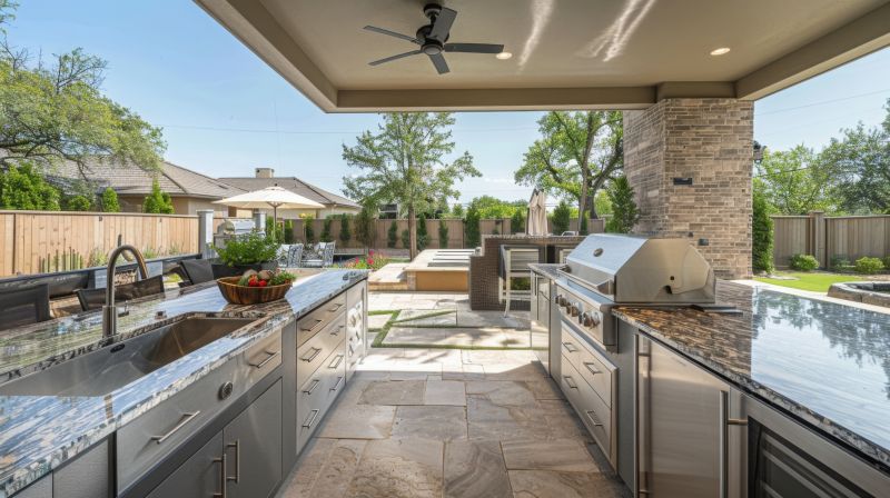 Outdoor Kitchen Installation in North Charleston, SC